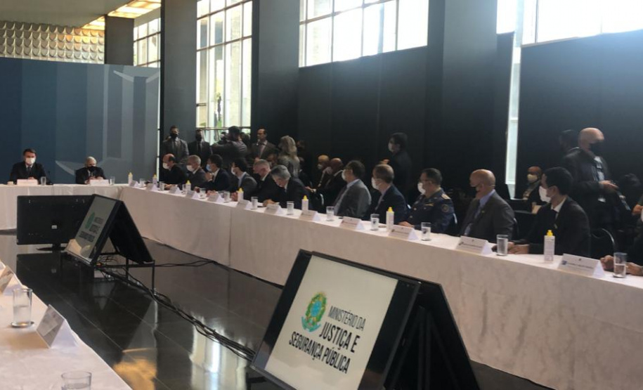 Reforço de parcerias e movimentação de projetos marcam passagem do secretário da Segurança Pública em Brasília