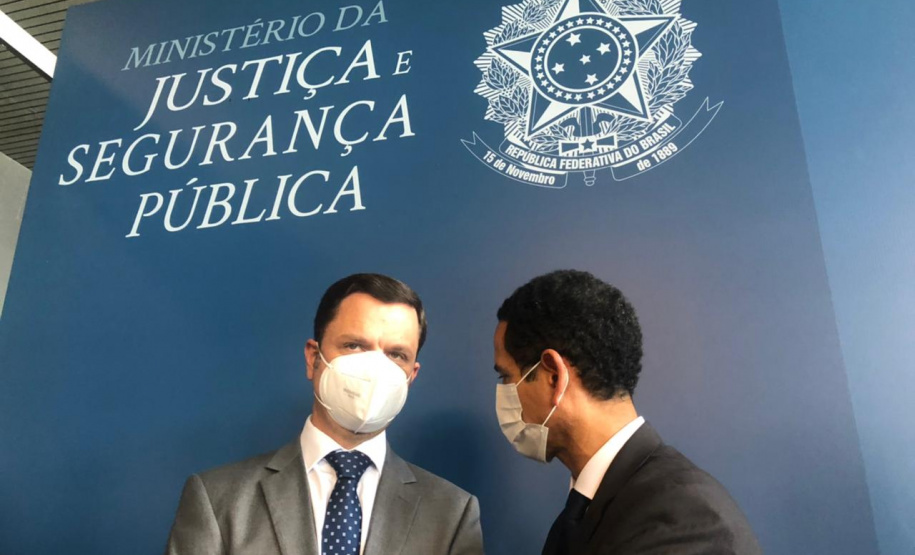 Reforço de parcerias e movimentação de projetos marcam passagem do secretário da Segurança Pública em Brasília