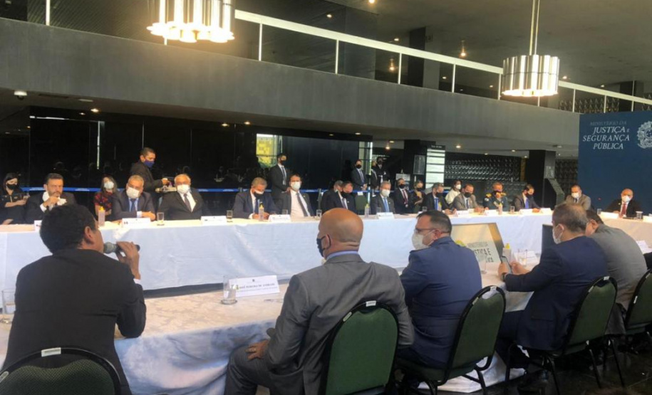 Reforço de parcerias e movimentação de projetos marcam passagem do secretário da Segurança Pública em Brasília