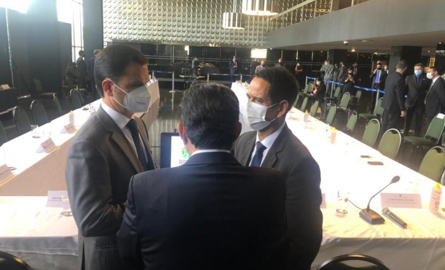Reforço de parcerias e movimentação de projetos marcam passagem do secretário da Segurança Pública em Brasília