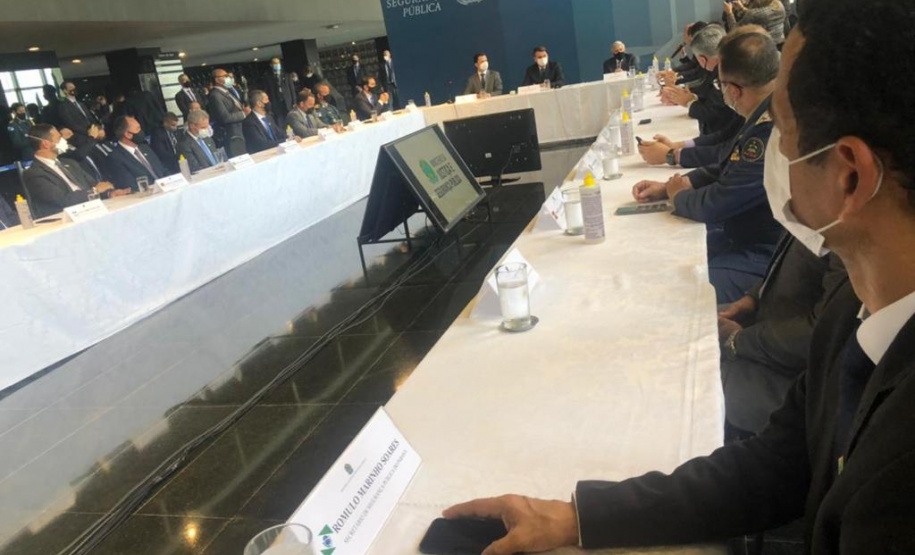Reforço de parcerias e movimentação de projetos marcam passagem do secretário da Segurança Pública em Brasília