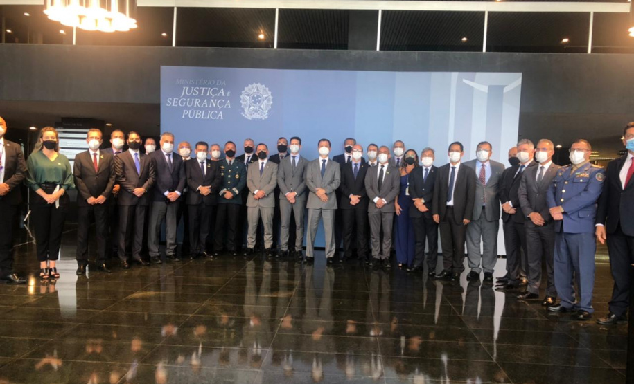 Reforço de parcerias e movimentação de projetos marcam passagem do secretário da Segurança Pública em Brasília