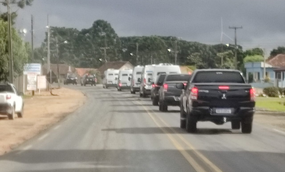 Operação transfere presos da delegacia de Palmeira para gestão do DEPEN, em Ponta Grossa (PR)