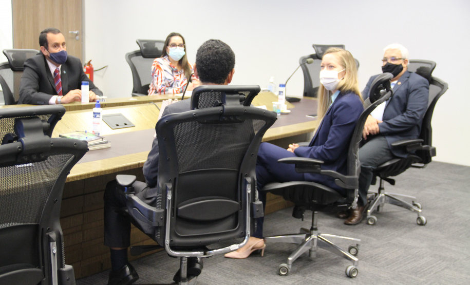 Superintendente estadual da ABIN visita SESP