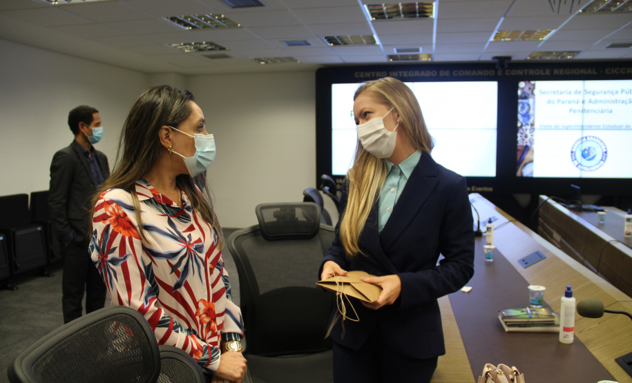 Superintendente estadual da ABIN visita SESP