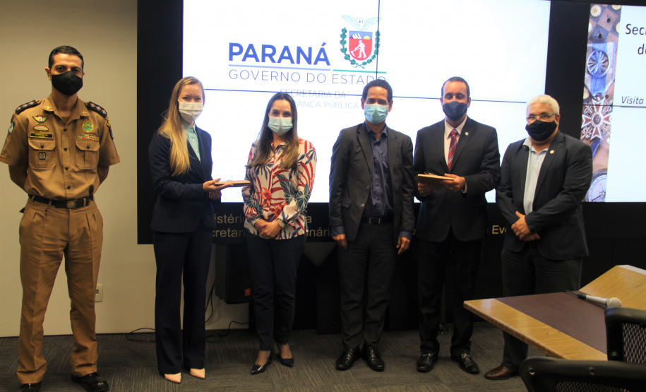 Superintendente estadual da ABIN visita SESP