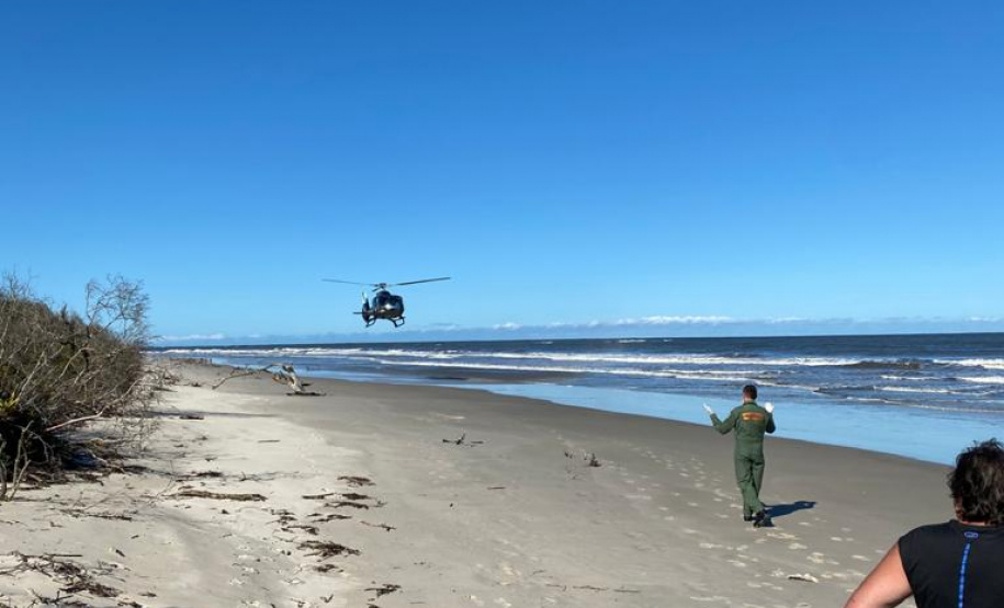 Resgates do BPMOA no fim de semana salvam cinco vítimas no Litoral e na RMC