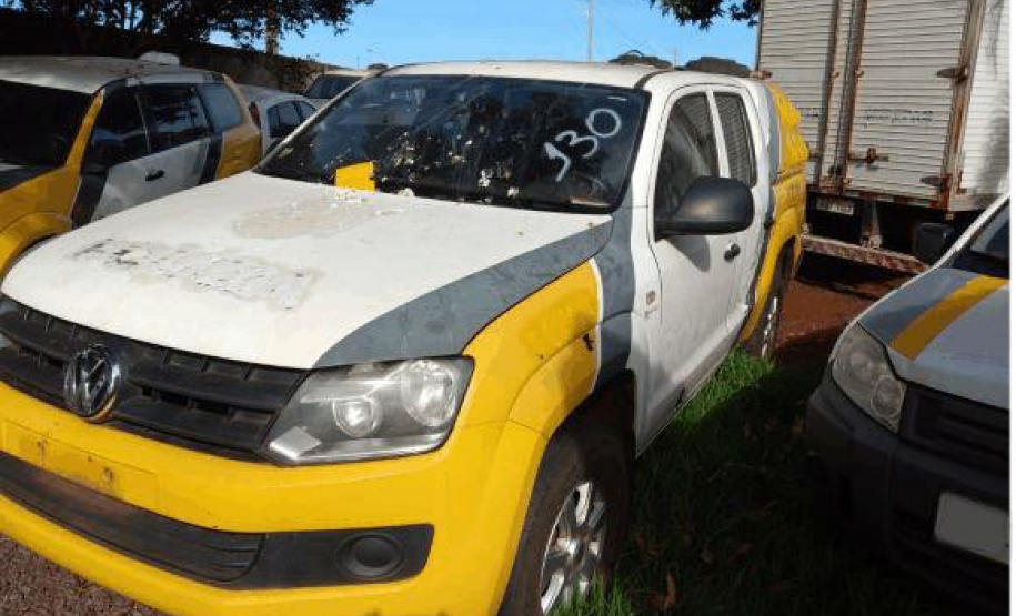 Termina nesta quarta-feira prazo para lances no leilão de veículos da PM