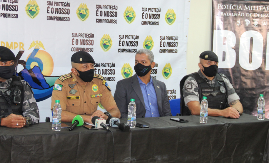 PM cumpre 14 mandados de prisão de envolvidos em roubos de cargas em Curitiba e Região