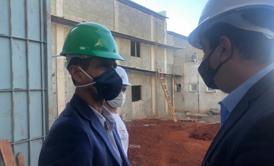 Cadeia Pública de Londrina está com 75% das obras concluídas