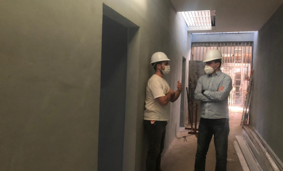 Cadeia Pública de Londrina está com 75% das obras concluídas