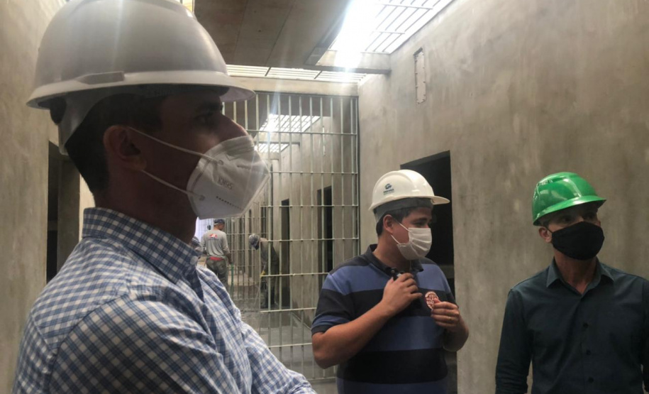 Cadeia Pública de Londrina está com 75% das obras concluídas