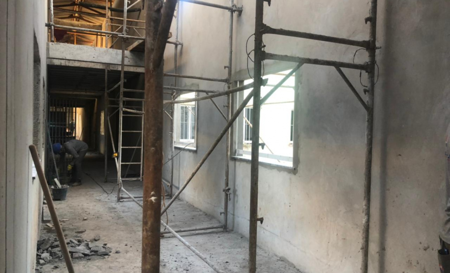 Cadeia Pública de Londrina está com 75% das obras concluídas