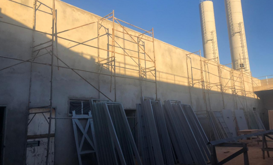 Cadeia Pública de Londrina está com 75% das obras concluídas