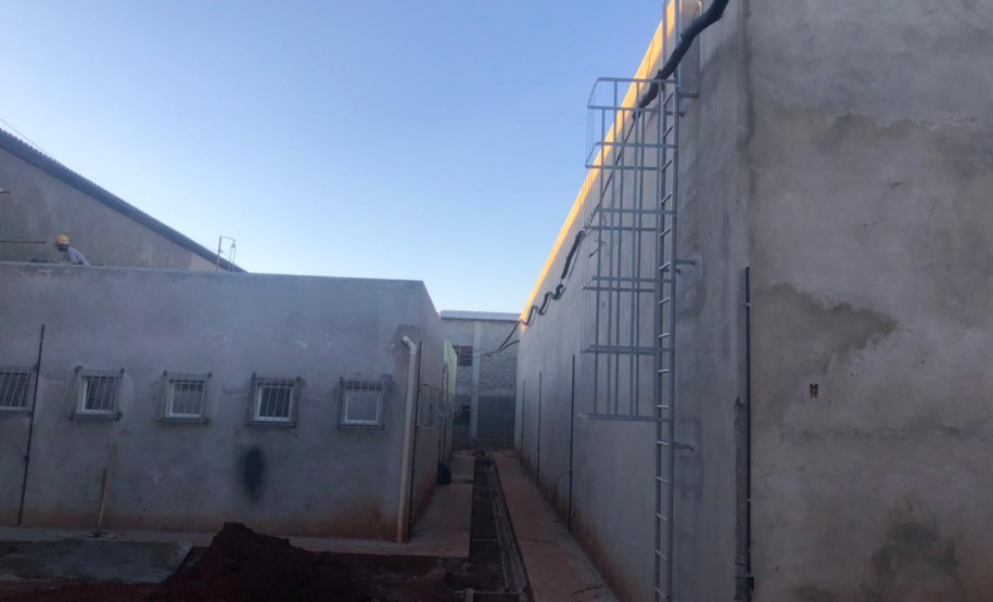 Cadeia Pública de Londrina está com 75% das obras concluídas