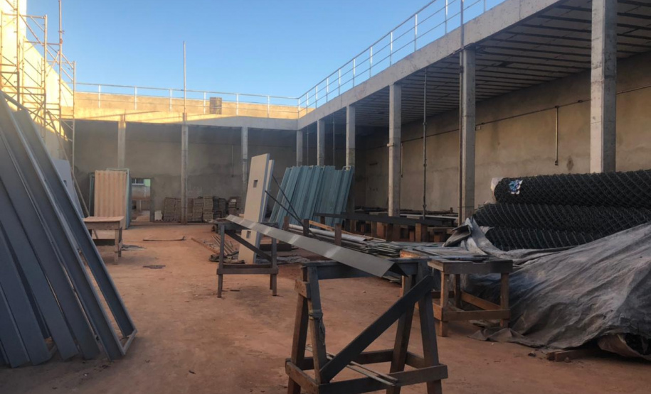 Cadeia Pública de Londrina está com 75% das obras concluídas