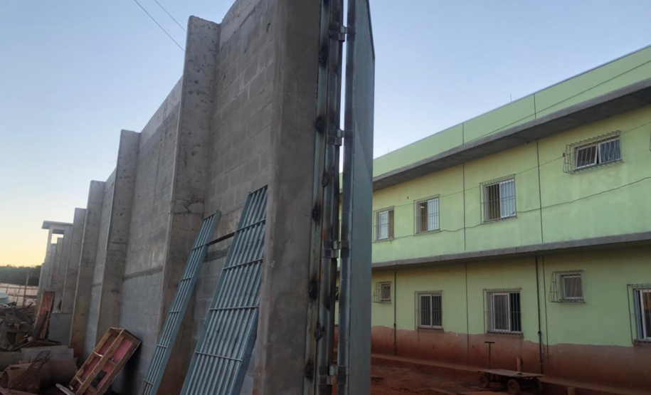 Cadeia Pública de Londrina está com 75% das obras concluídas
