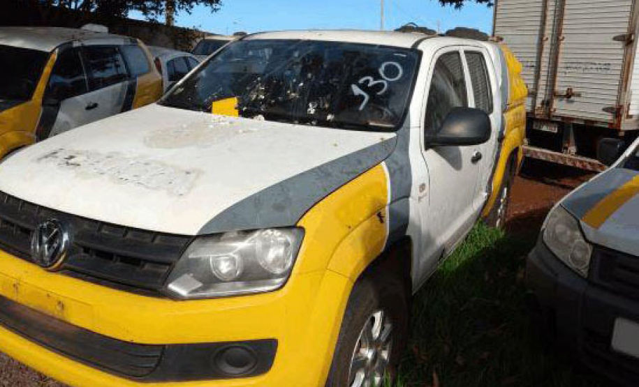 PM arrecada R$ 3,1 milhões com 1º leilão de veículos inservíveis de 2021