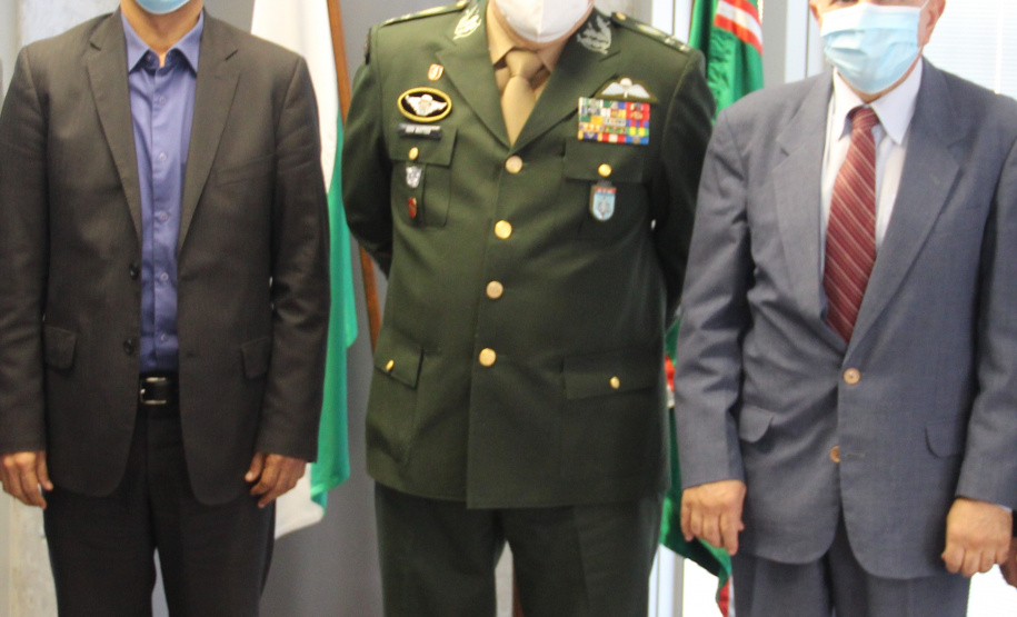 Ministro do STM visita Secretaria da Segurança Pública para estreitar parcerias