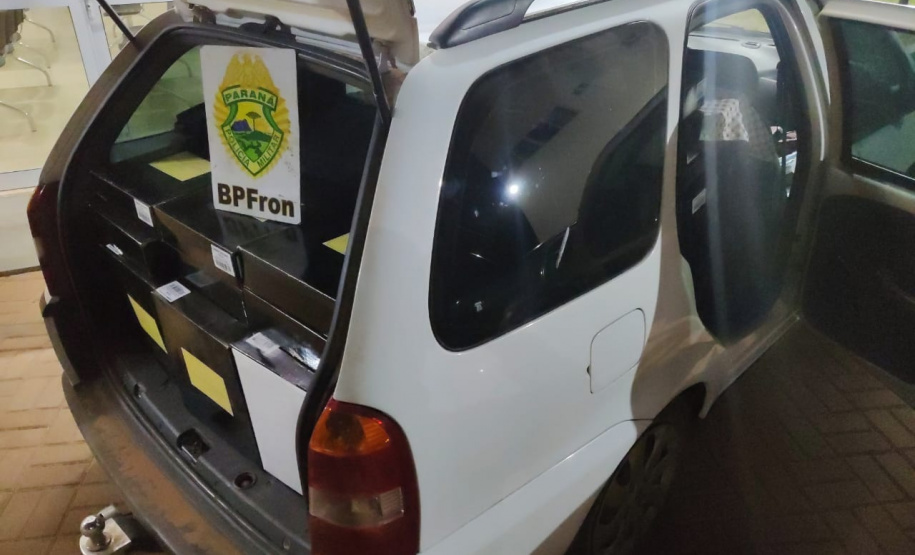 Operação Hórus: Na região fronteiriça do estado, PM apreende três veículos carregados com cigarros e bebida contrabandeados