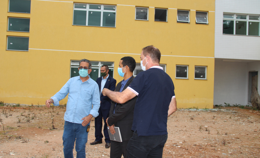 Delegacia Cidadã de Colombo está com 80% do projeto executado