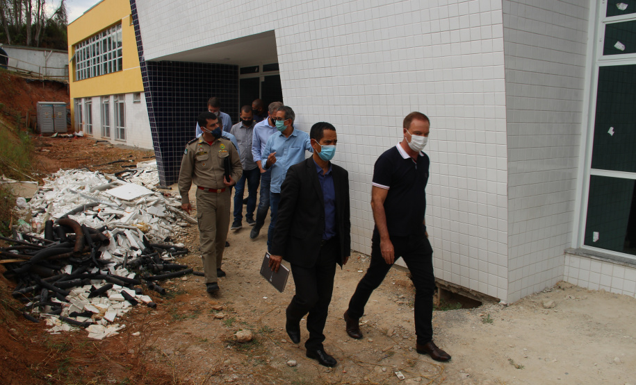 Delegacia Cidadã de Colombo está com 80% do projeto executado