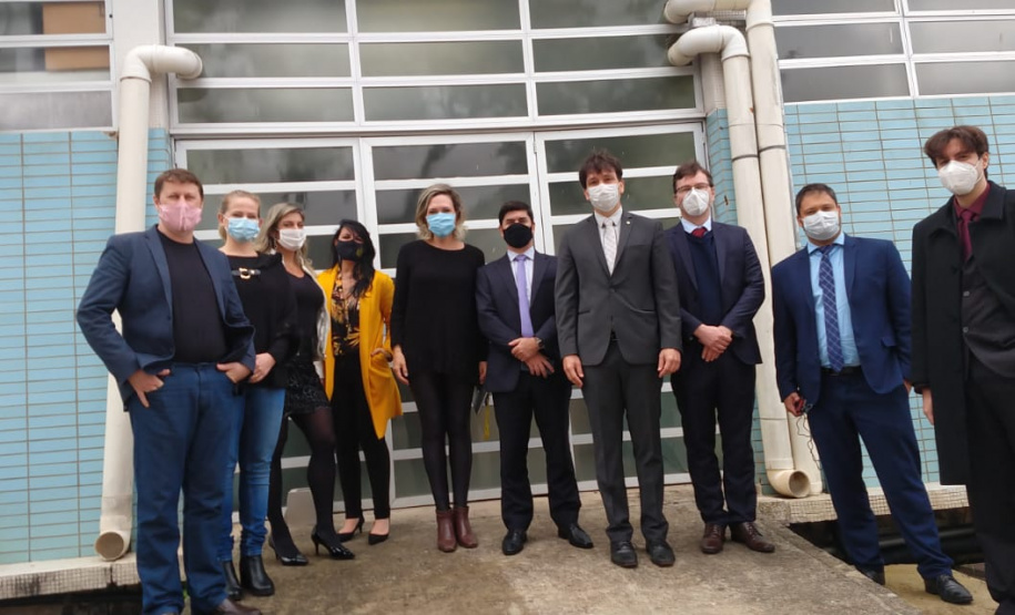 Equipe da SENASP e da Polícia Científica do PR visitam Centro de Ciências Forenses na UFPR