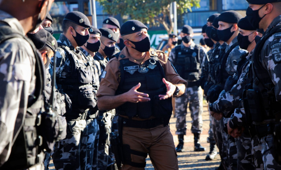 Lançamento da Operação Pronta Resposta IV, em Cascavel