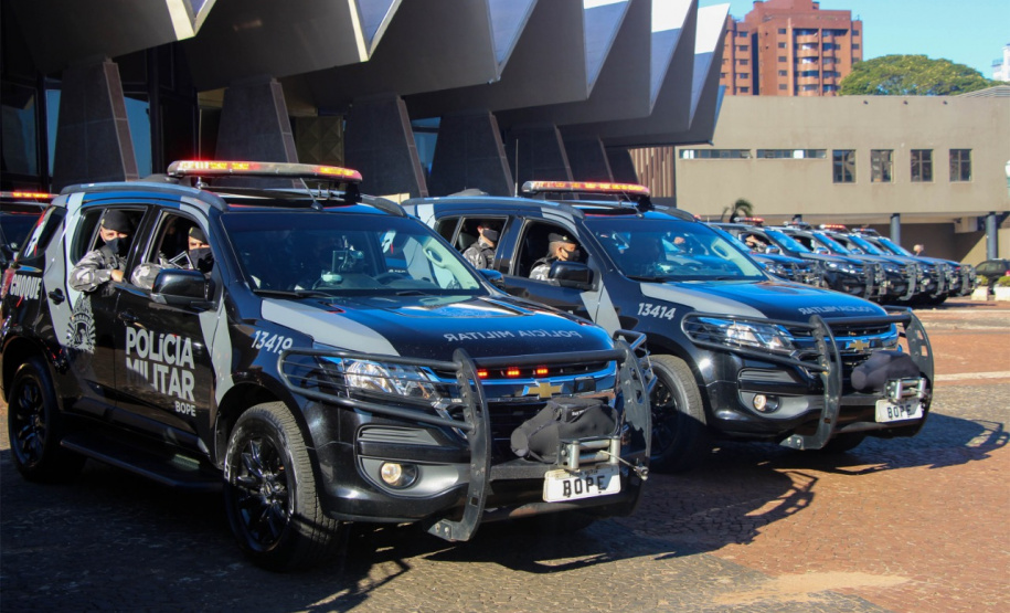 Lançamento da Operação Pronta Resposta IV, em Cascavel