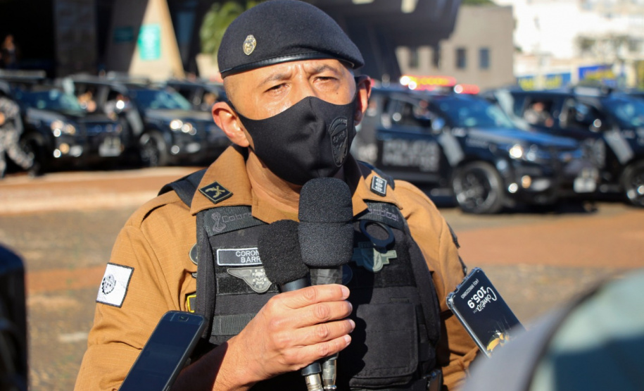 Lançamento da Operação Pronta Resposta IV, em Cascavel
