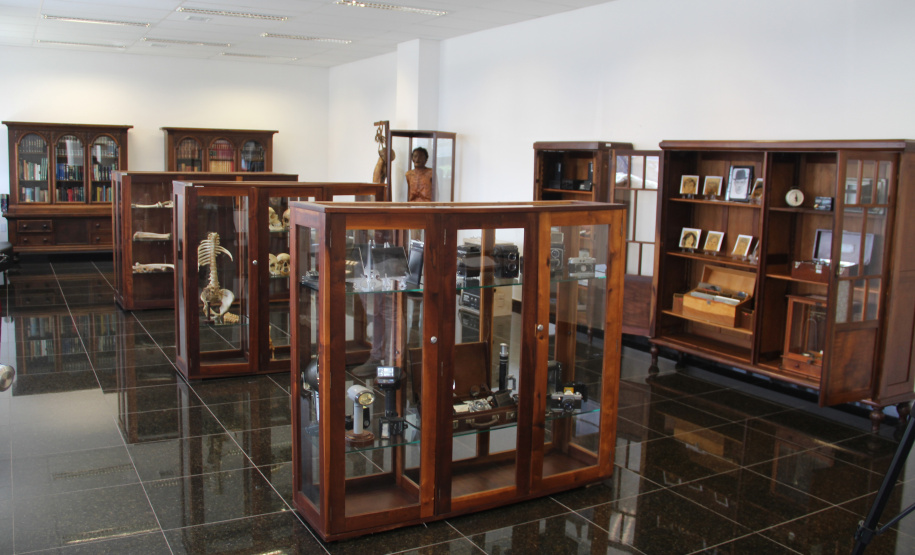 Segurança destaca dedicação do curador do Museu de Ciências Forenses da Polícia Científica