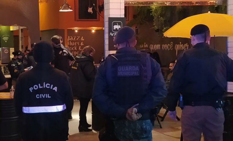 Com medidas sanitárias mais rígidas, AIFU reforça fiscalização e flagra estabelecimentos comerciais irregulares na Capital