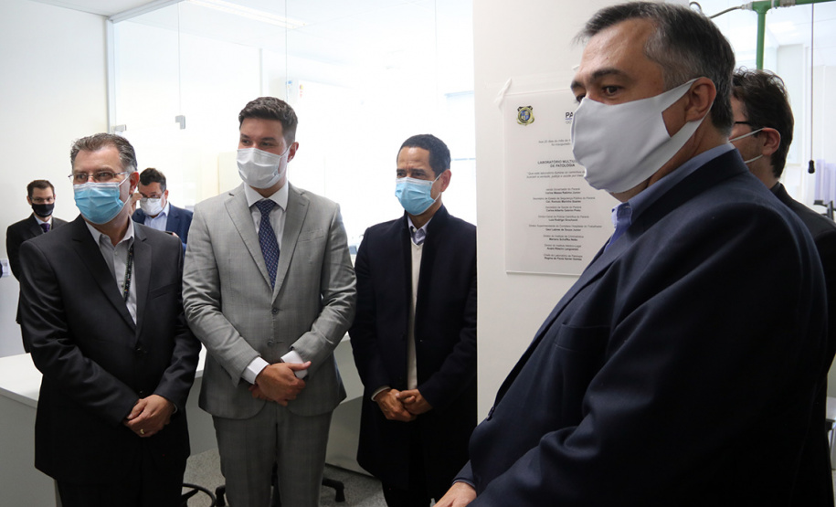 Sesp e Sesa firmam parceria para utilização do laboratório multiusuário da Polícia Científica