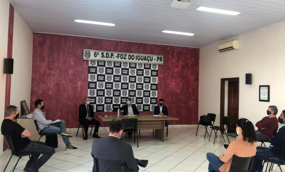 Em Foz do Iguaçu, Secretário da Segurança Pública trata sobre investimentos de cerca de R$ 50 milhões na região