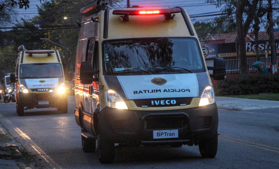 Metade dos acidentes de trânsito em Curitiba envolve motociclistas, diz estudo do BPTran