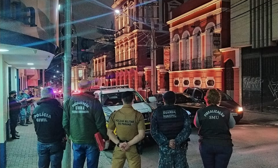 Ação policial fecha 17 pontos comerciais no fim de semana na Capital