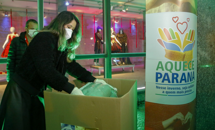 Segurança Pública do Paraná apoia a campanha Aquece Paraná