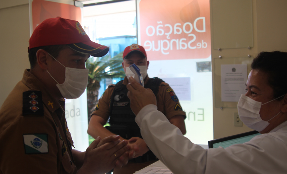 BPRV encerra maio amarelo com doação de sangue no HEMEPAR