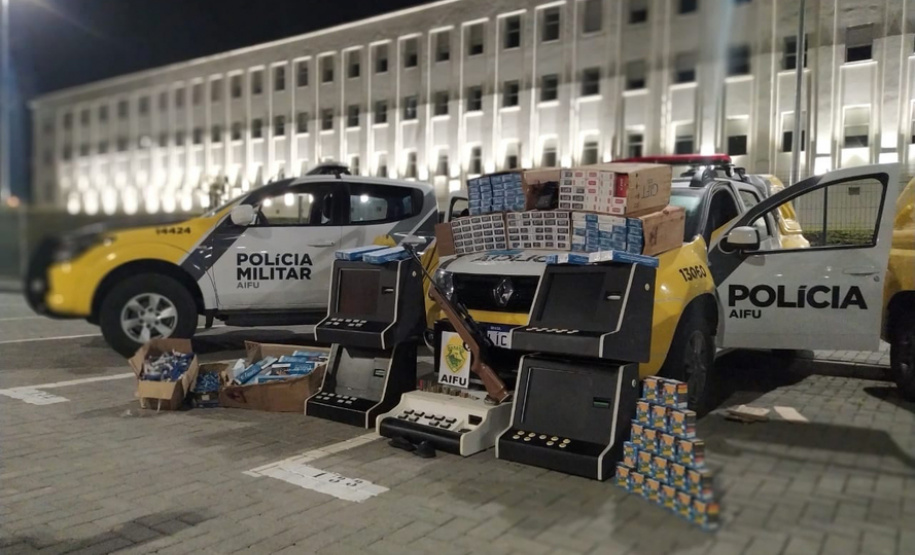 Segurança apreende arma e munições durante fiscalização de medidas sanitárias na Capital