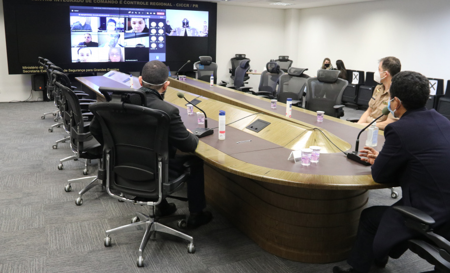 CONSEGs participam de videoconferência com o Secretário da Segurança Pública e Coordenação Estadual