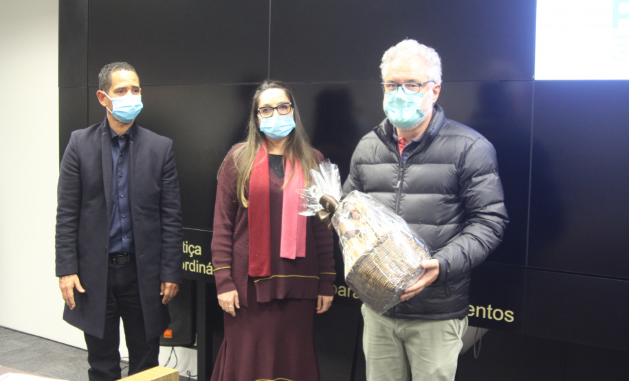 Secretário da Segurança Pública celebra recuperação de profissionais que foram infectados com o Covid-19