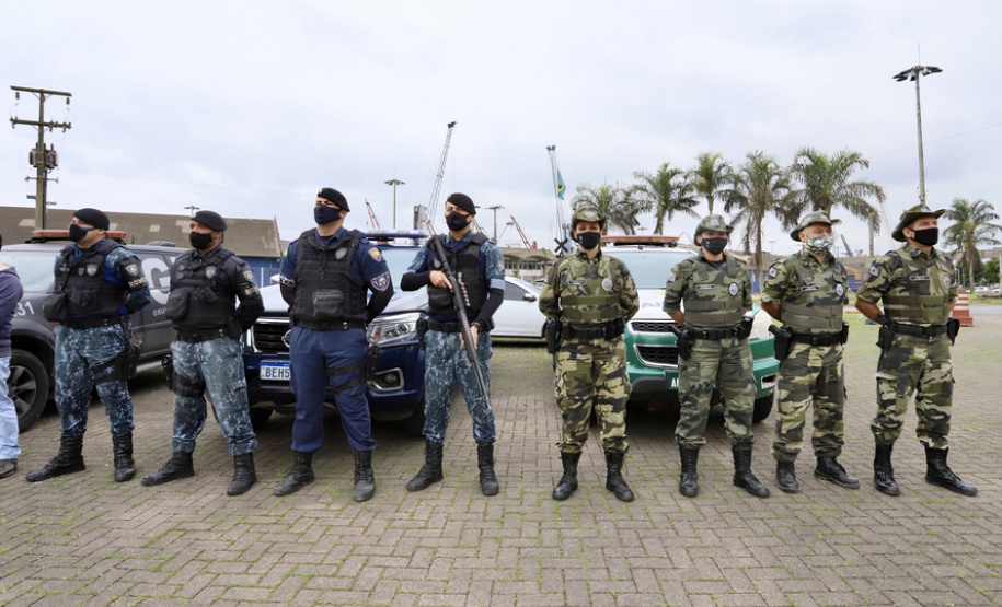 Forças de Segurança retomam ações conjuntas nos portos do Paraná