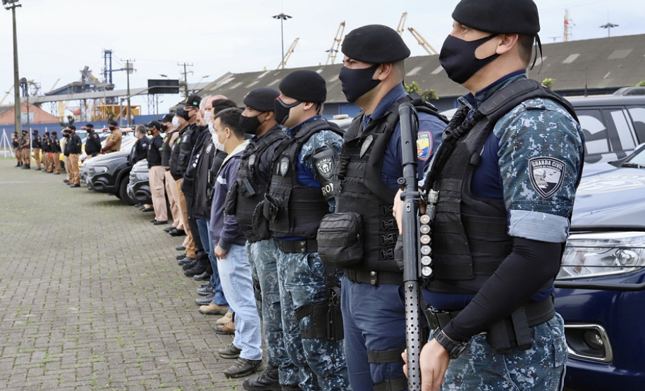Forças de Segurança retomam ações conjuntas nos portos do Paraná