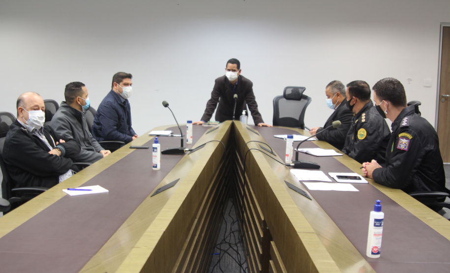 Secretário da Segurança Pública recebe prefeito de Assis Chateaubriand