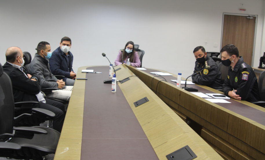 Secretário da Segurança Pública recebe prefeito de Assis Chateaubriand