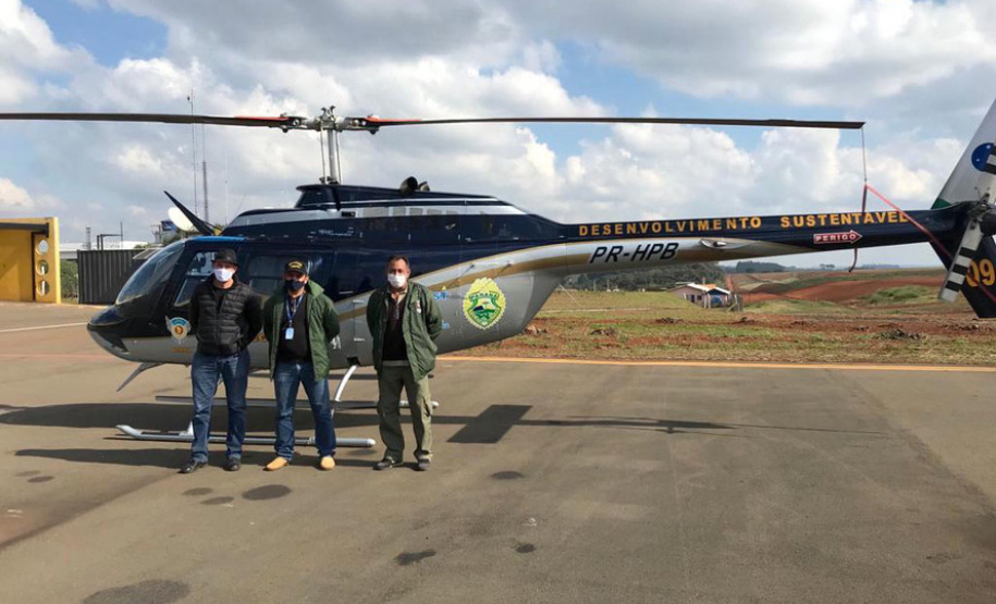 Polícia Ambiental e IAT localizam 406 ha de desmate no Centro-Sul e aplicam R$ 4,2 milhões em multas