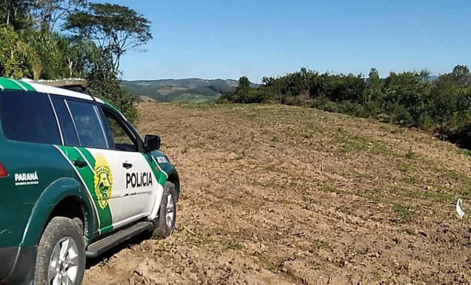 Polícia Ambiental e IAT localizam 406 ha de desmate no Centro-Sul e aplicam R$ 4,2 milhões em multas