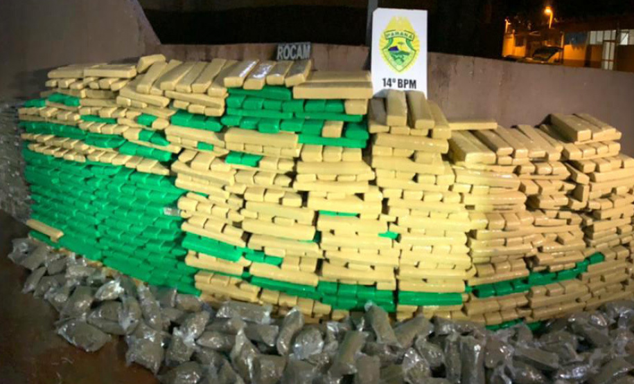 PM intensifica ação na fronteira e apreende mais de 2 toneladas de droga em dois dias
