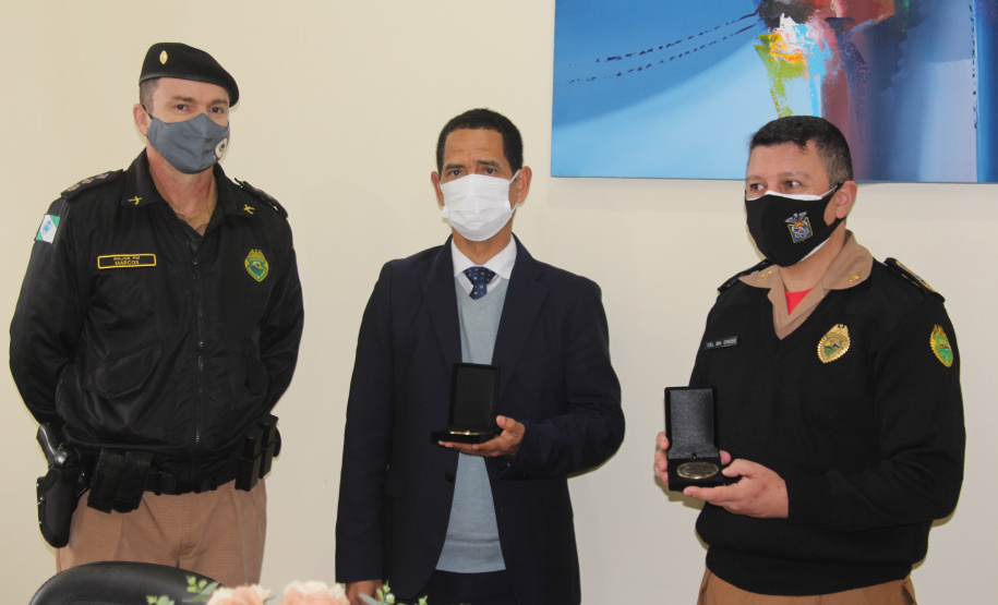 Secretário visita obras e instituições da segurança pública em Foz do Iguaçu