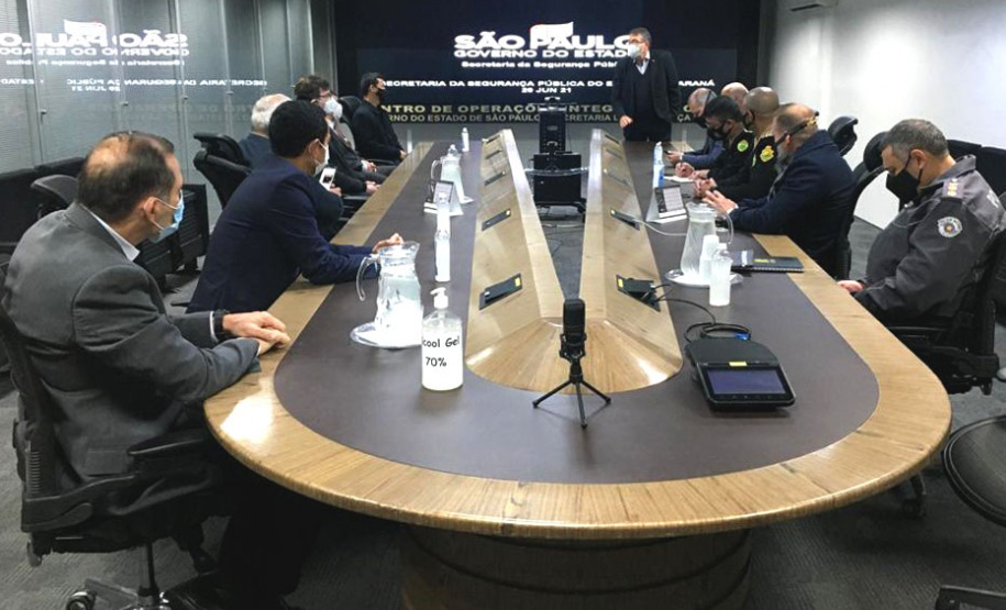 Paraná e São Paulo buscam mais integração e troca de experiências em segurança pública